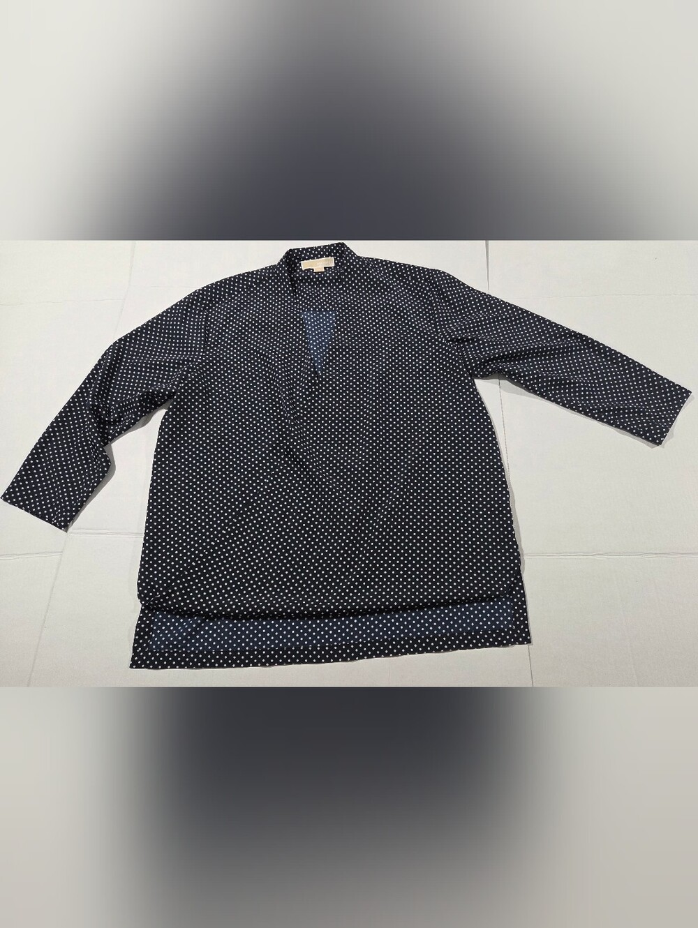 Michael Kors Polka Dot Shirt.